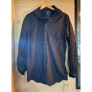 Stafford Dress Shirt Black 15 1/2 used